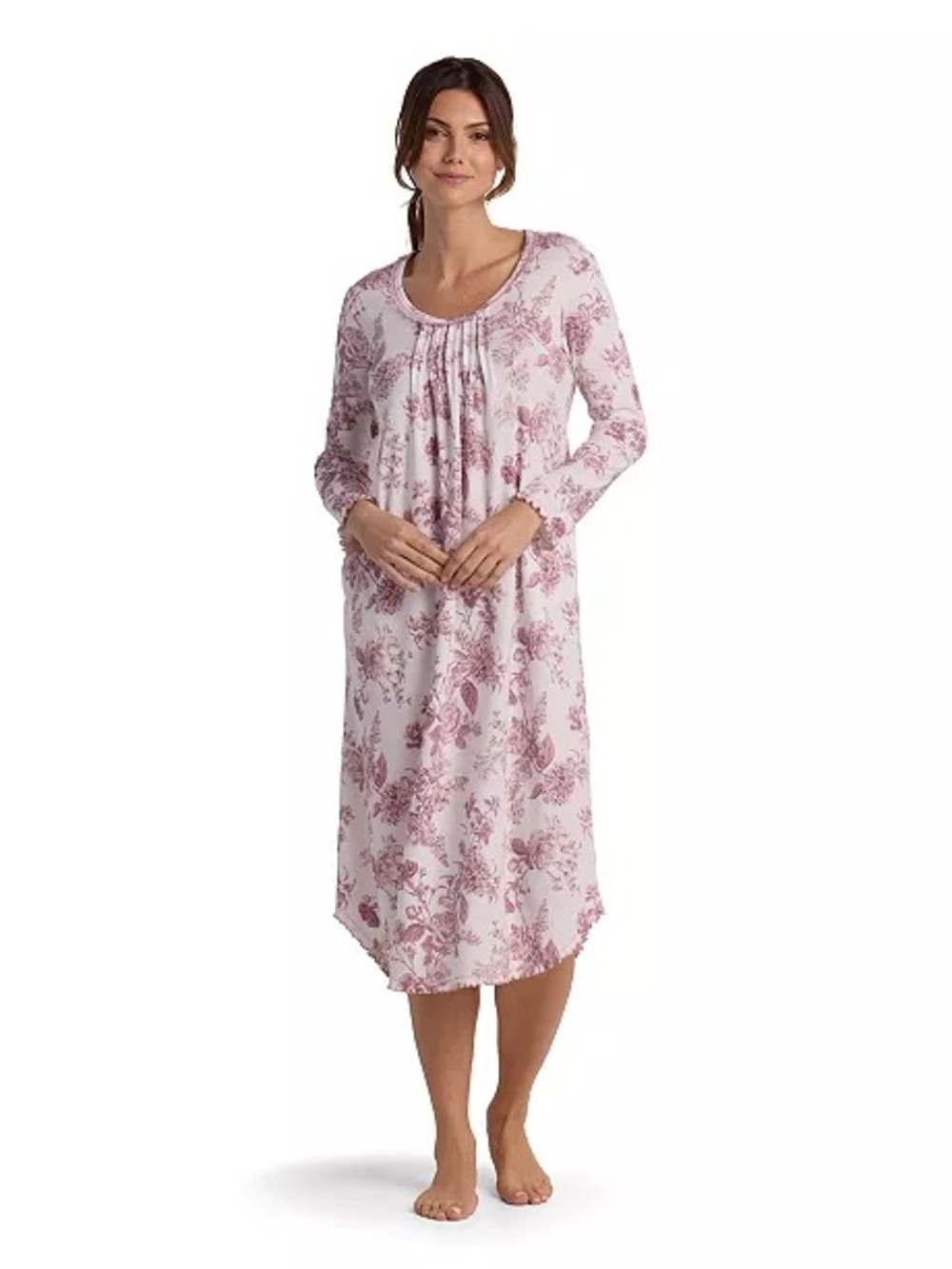 Miss Elaine Long Sleeve Nightgown